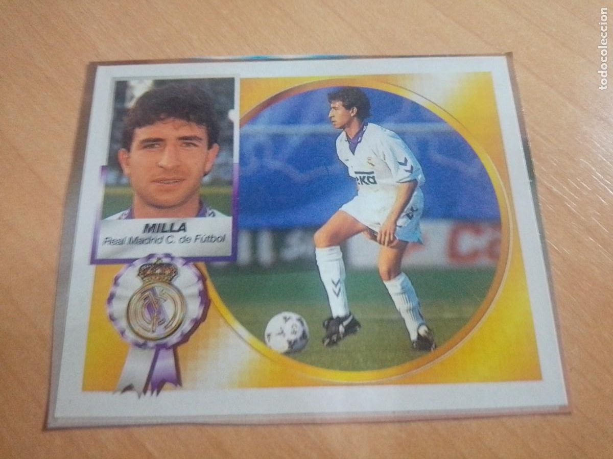 Cromos de Futebol: MILLA DEL REAL MADRID RECORTADO 94 95 ESTE 1994 1995
