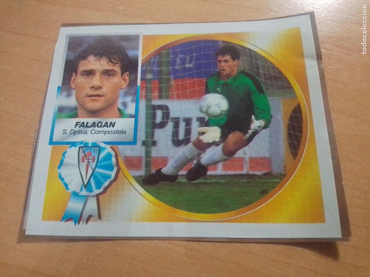 Cartes &agrave; collectionner de Football: FALAGAN FICHAJE 30 DEL COMPOSTELA RECORTADO 94 95 ESTE 1994 1995