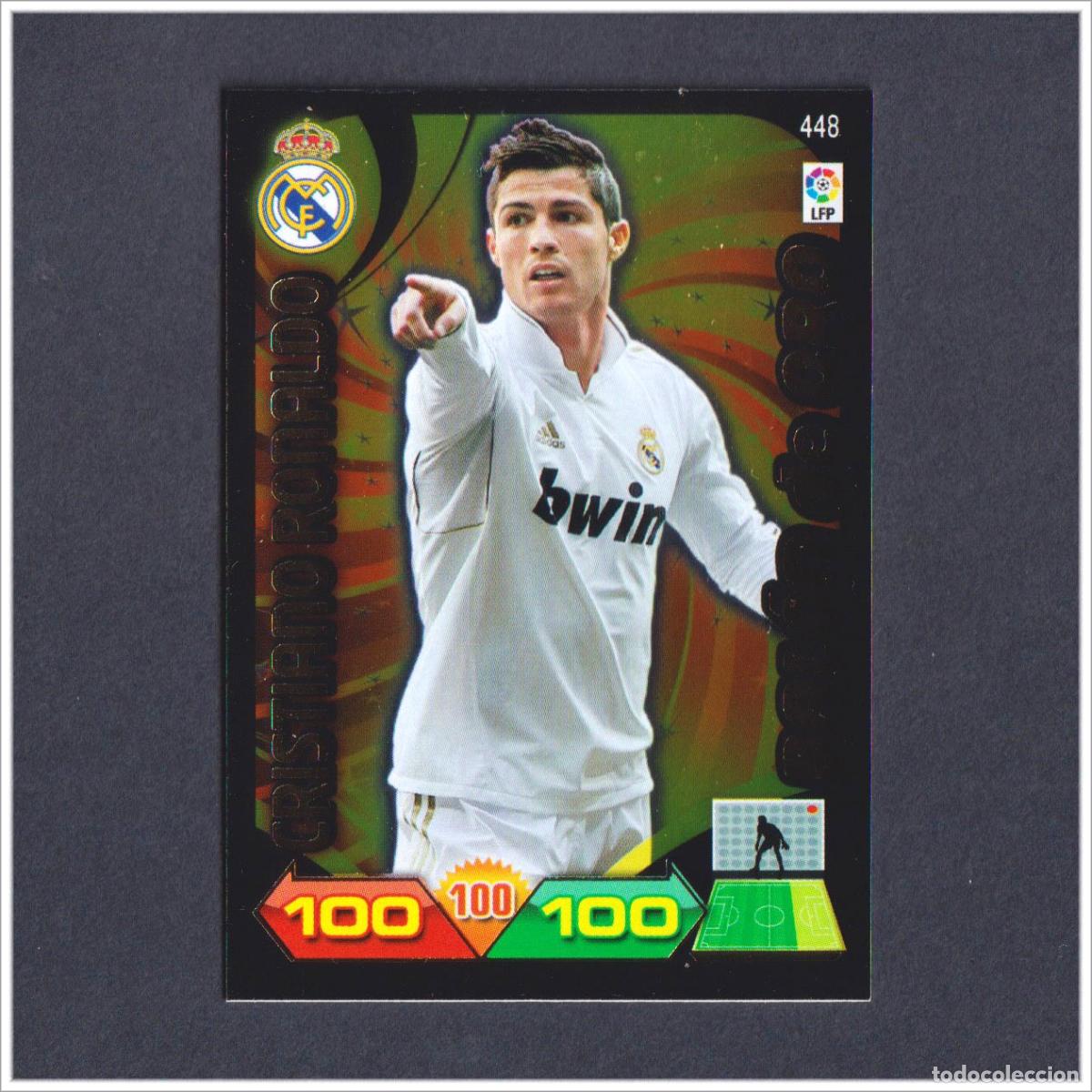 Cartes &agrave; collectionner de Football: ADRENALYN XL 2011 2012 11 12 PANINI. CRISTIANO RONALDO 448 BAL&Oacute;N DE ORO REAL MADRID LIGA COLECCI&Oacute;N
