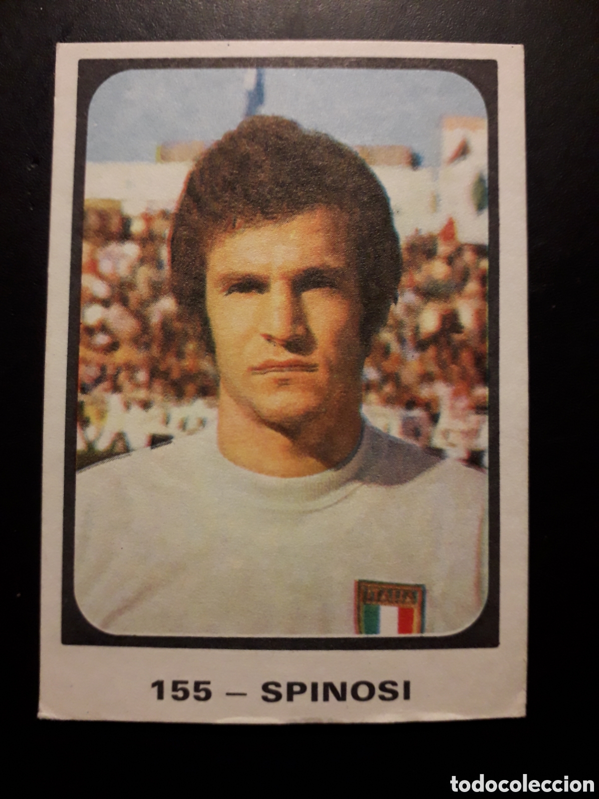 Cromos de F&uacute;tbol: SPINOSI ITALIA N&deg; 155 F&Uacute;TBOL MUNICH 1974 74 RUIZ ROMERO SIN PEGAR PEDIDO M&Iacute;NIMO 3&euro;
