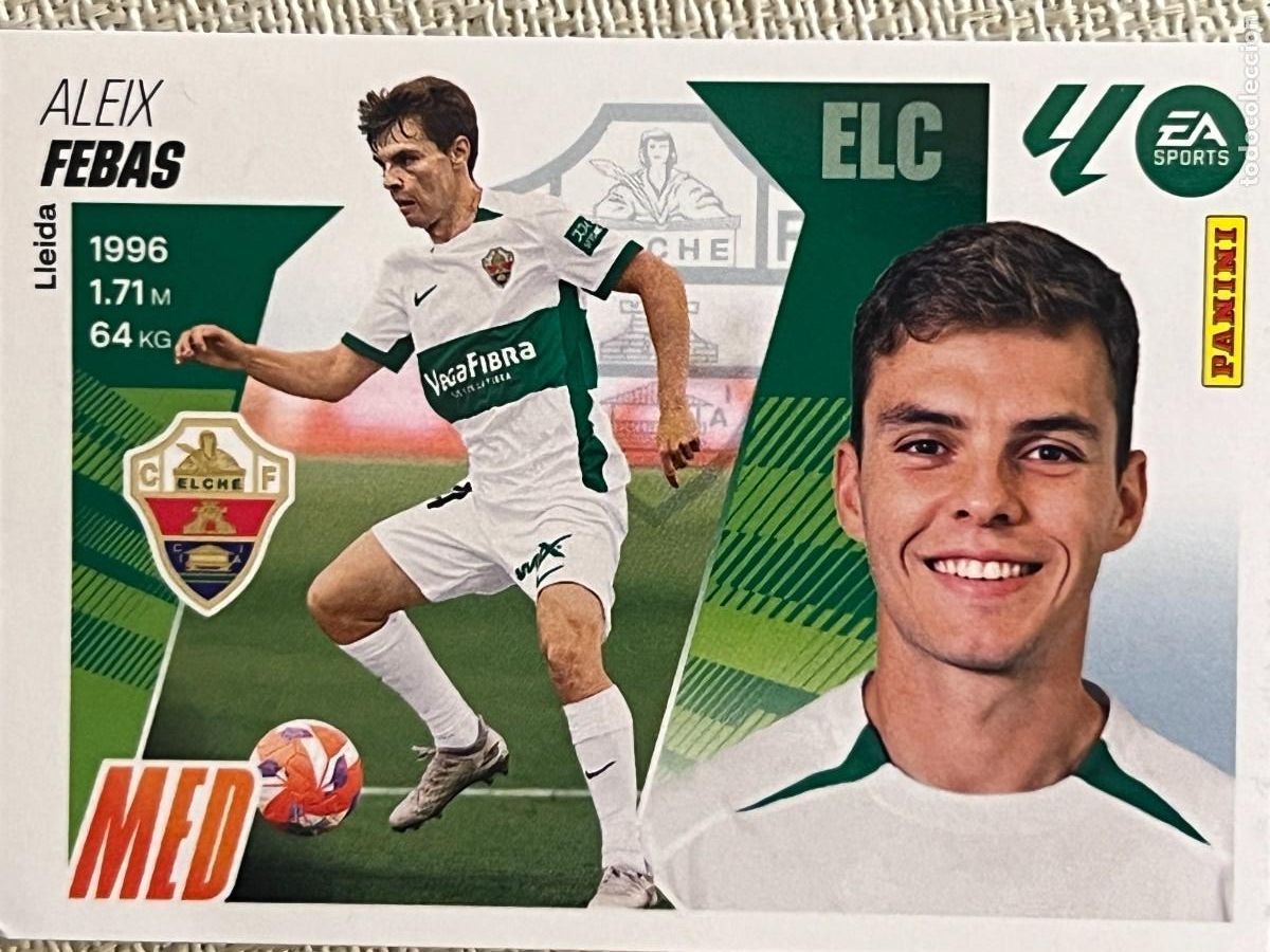 Figurine di Calcio: 11 FEBAS ELCHE ESTE 25 26 2025 2026