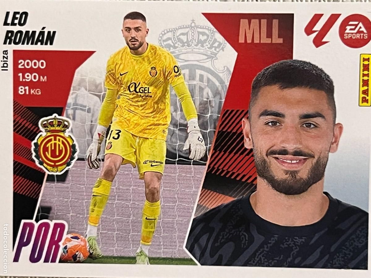 Fu&szlig;ball-Sticker: LEO ROM&Aacute;N MALLORCA SEGUNDA EDICI&Oacute;N N&deg; 3 BIS COLOCA ESTE 25 26 2025 2026