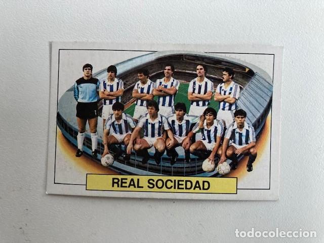 Cromos de f&uacute;tbol: ALINEACION REAL SOCIEDAD 83-84 ESTE RECUPERADO