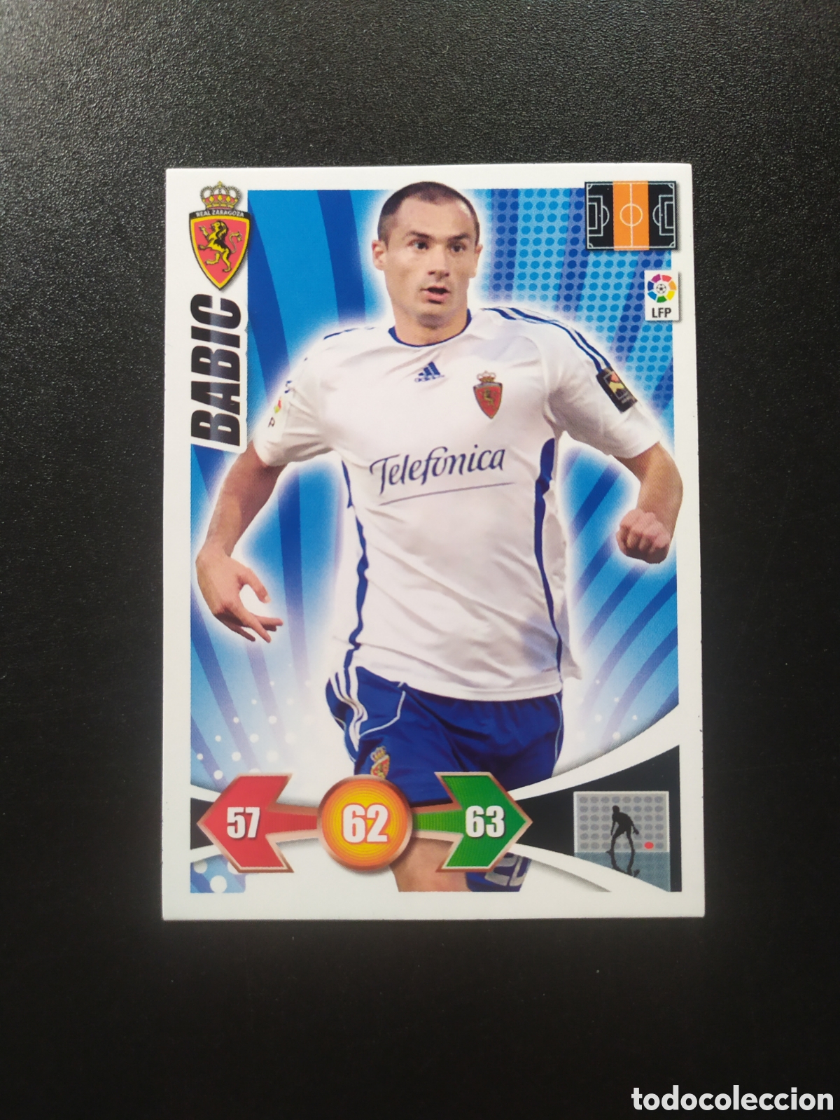 Cromos de F&uacute;tbol: Adrenalyn 2009 2010 09 10 panini Babic Real Zaragoza
