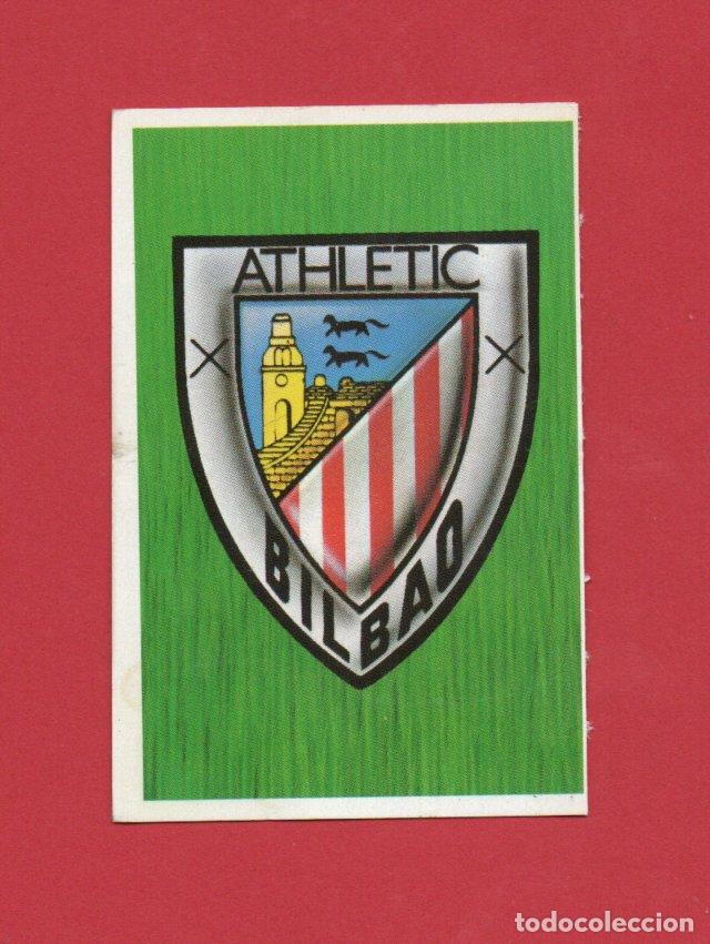 Cromos de f&uacute;tbol: ESTE 88 89 ESCUDO DEL ATHLETIC DE BILBAO SIN PEGAR ESTE 1988 1989