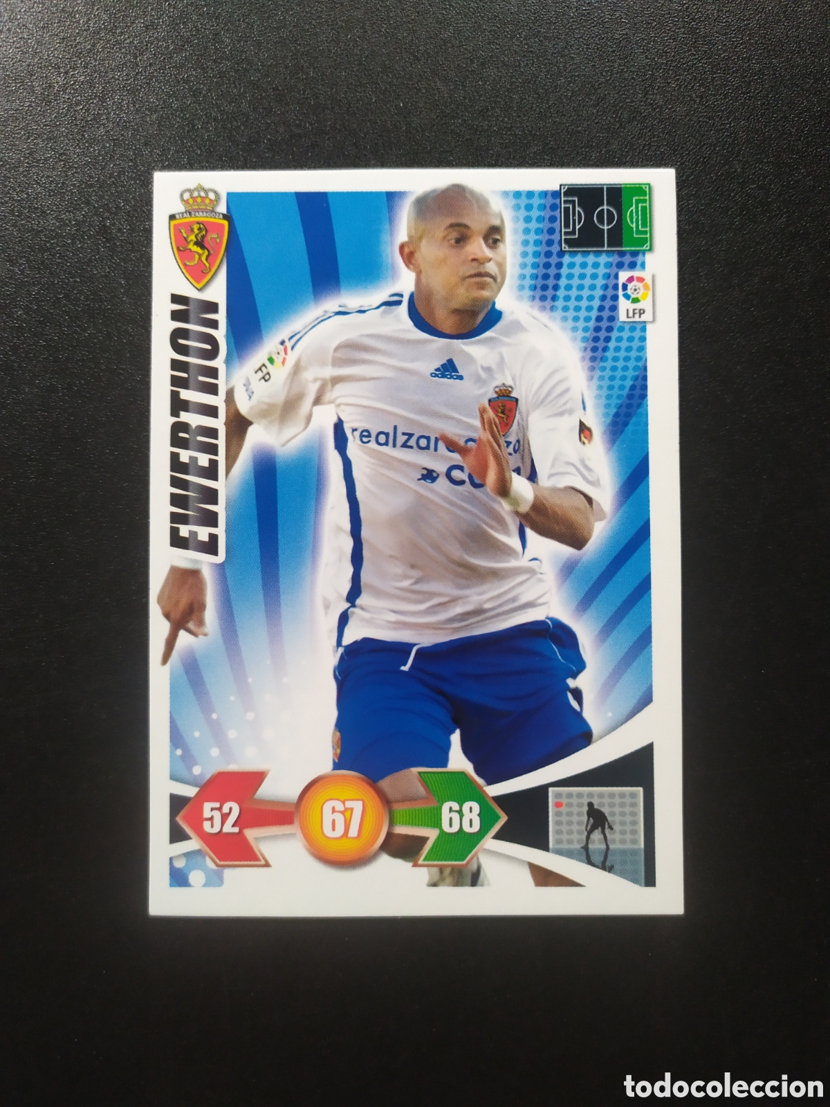 Cromos de F&uacute;tbol: Adrenalyn 2009 2010 09 10 panini Ewerthon Real Zaragoza