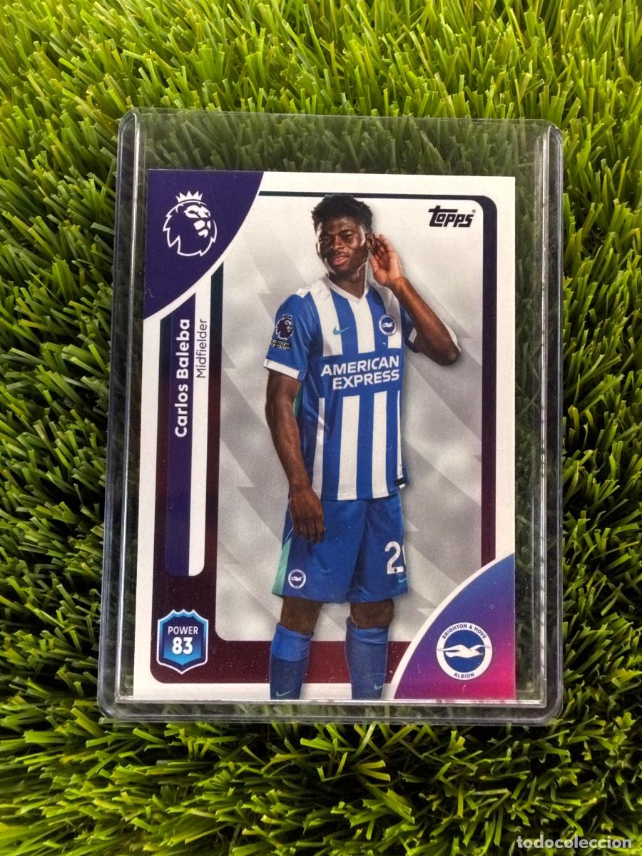 Figurine di Calcio: N&ordm; 80 Carlos Baleba Brighton Topps Premier League 25 26