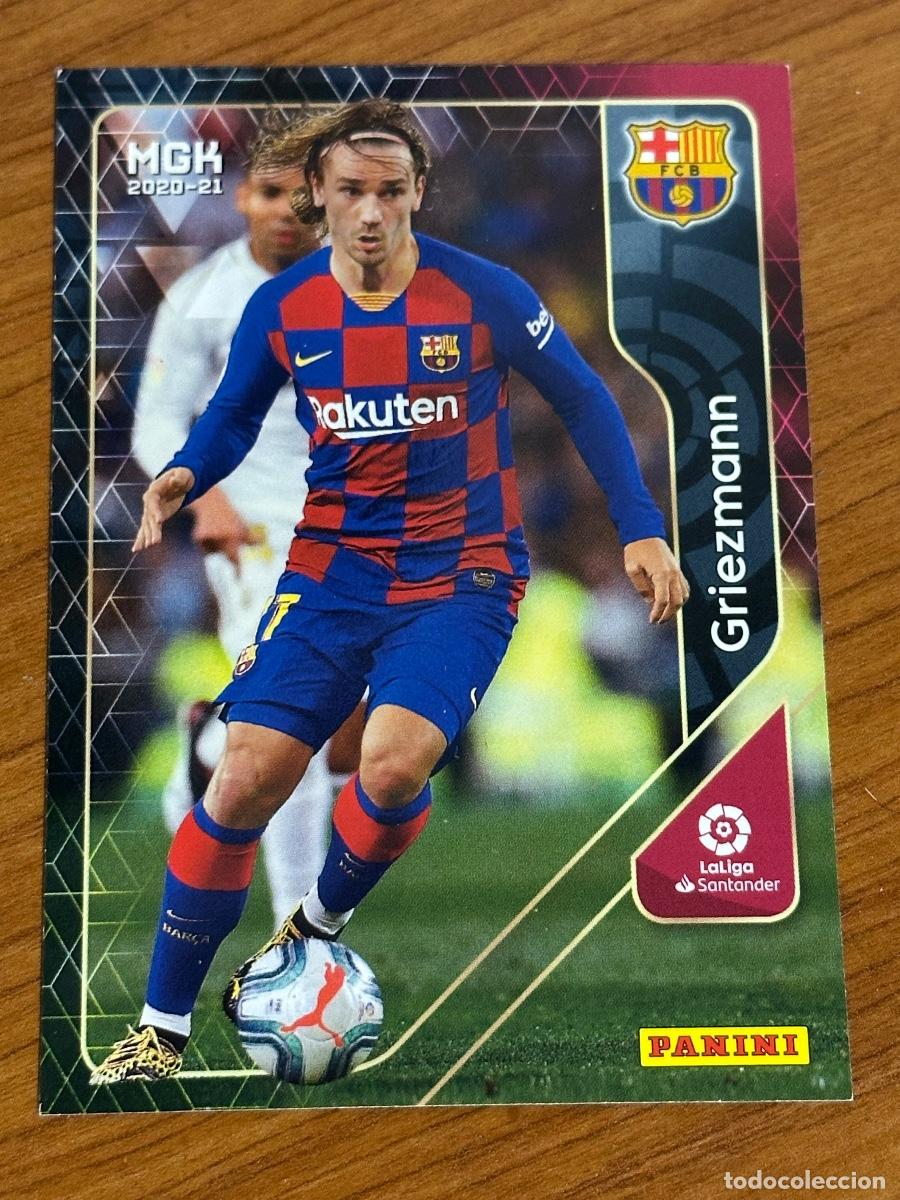 Cromos de F&uacute;tbol: 69 Antoine Griezmann, FC Barcelona, Panini Megacracks 2020 2021 20 21