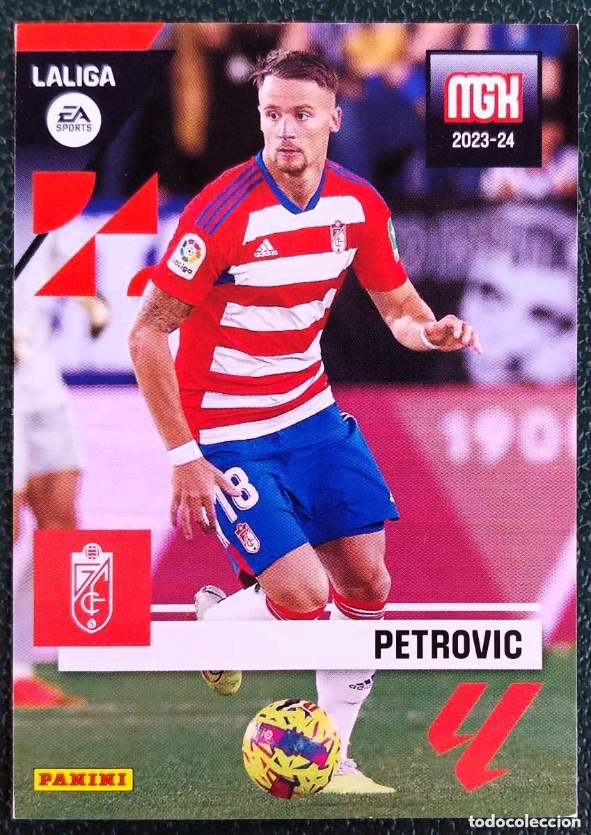 Fu&szlig;ball-Sticker: 208 PETROVIC GRANADA CF FICHAS ALBUM MEGACRACKS 2023 2024 23 24