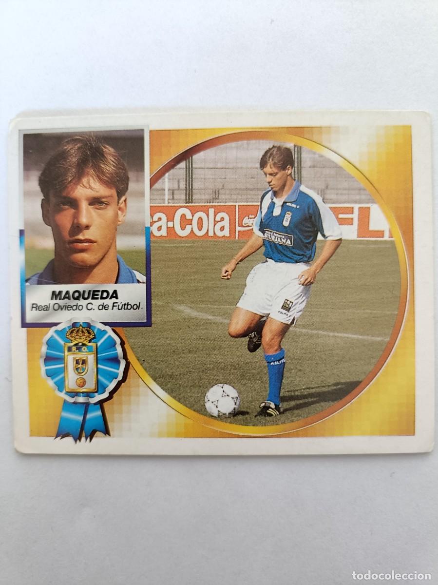 Fu&szlig;ball-Sticker: MAQUEDA REAL OVIEDO C.F 94/95 ESTE