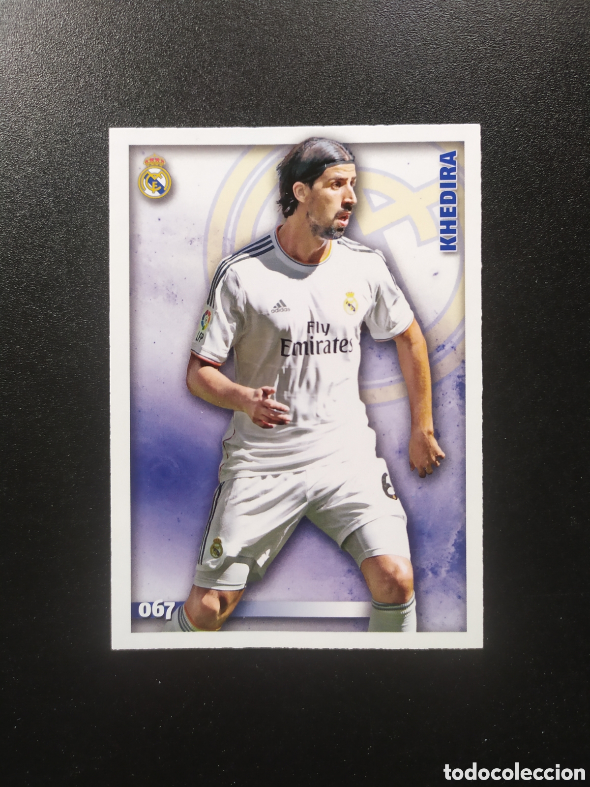 Fu&szlig;ball-Sticker: Mundicromo fichas Liga 2014 2015 14 15 Khedira n&deg; 67 Real Madrid