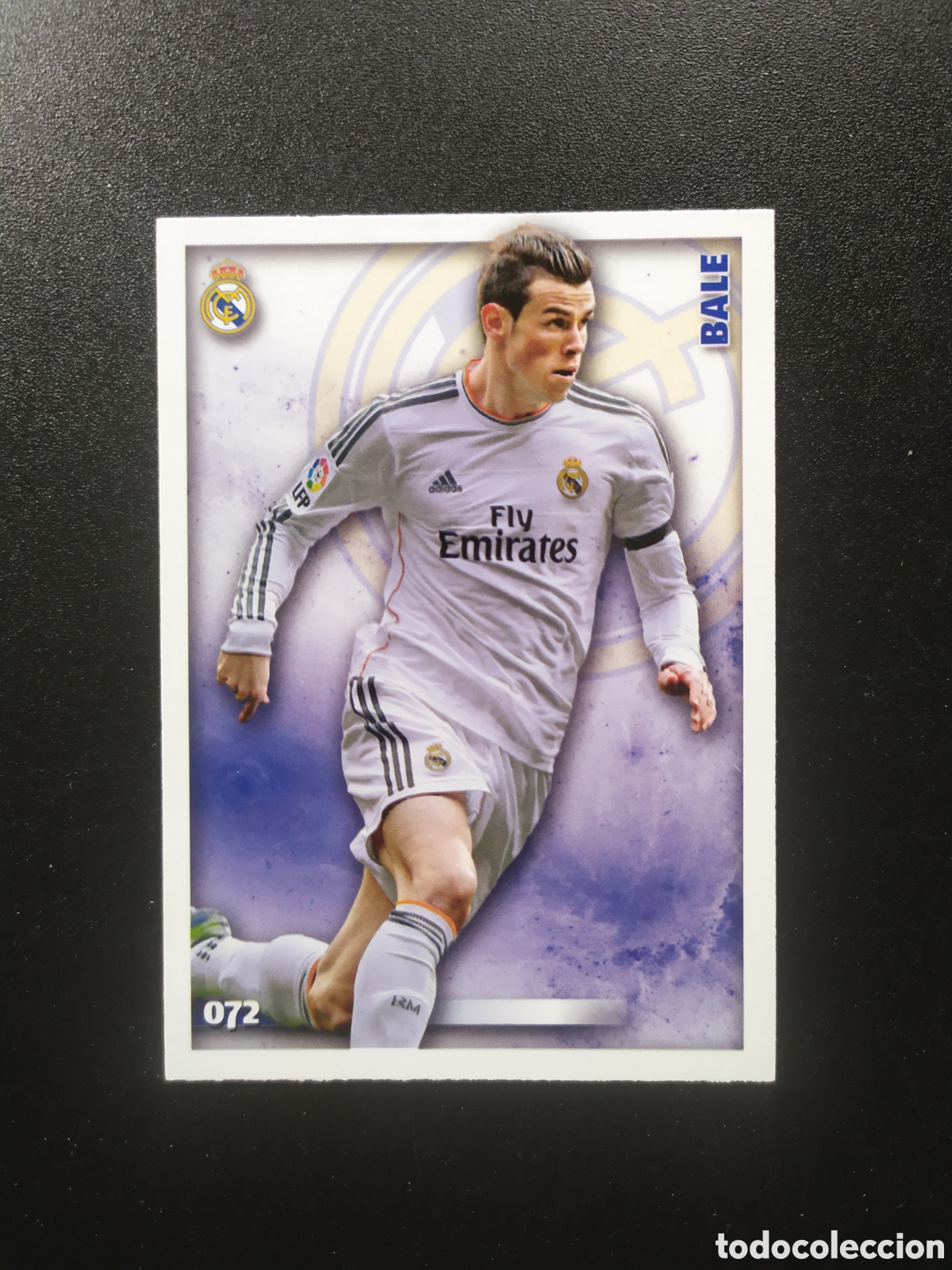 Cartes &agrave; collectionner de Football: Mundicromo fichas Liga 2014 2015 14 15 Bale n&deg; 72 Real Madrid