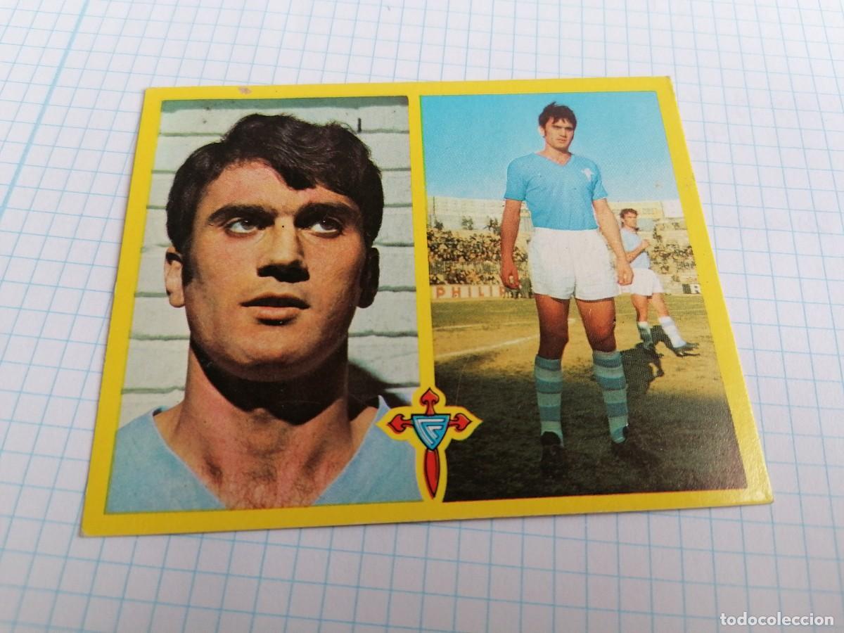 Fu&szlig;ball-Sticker: &Aacute;LBUM ESTE LIGA 1972 /73 - MANOLO , REAL CLUB CELTA - NUNCA PEGADO
