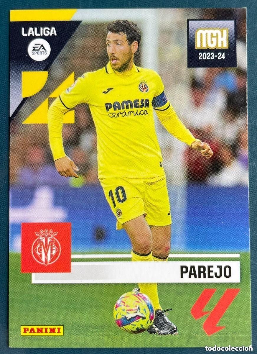 Fu&szlig;ball-Sticker: 372 PAREJO VILLARREAL CF FICHAS ALBUM MEGACRACKS 2023 2024 23 24