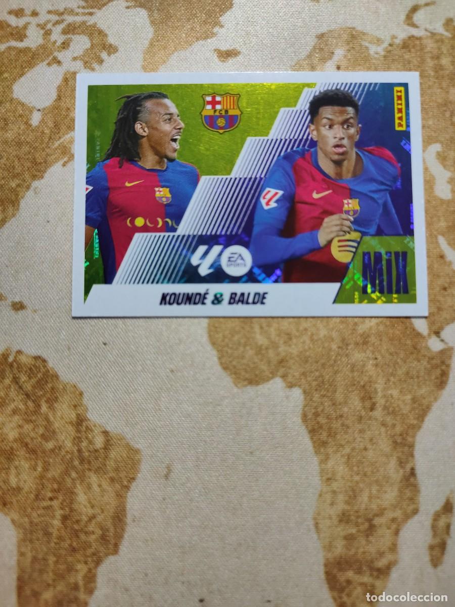Cromos de F&uacute;tbol: Liga Este Mix 4 bis KOUND&Eacute; / BALDE coloca 2025-26 25 26