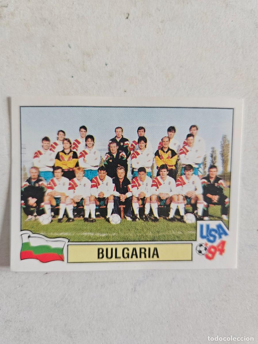 Figurine di Calcio: EQUIPO BULGARIA 296 MUNDIAL USA 1994 94 PANINI NUNCA PEGADO SIN PEGAR