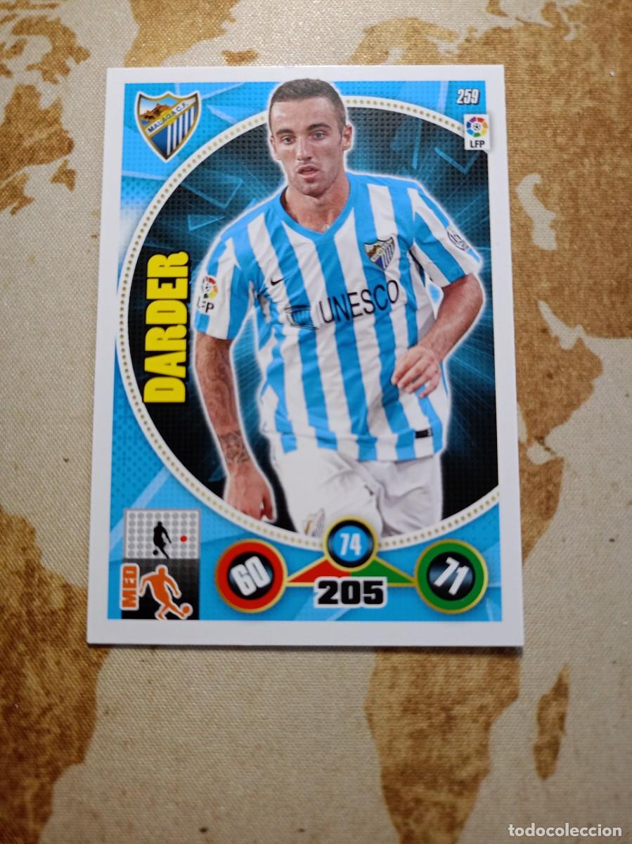 Figurine di Calcio: M&aacute;laga 259 DARDER Adrenalyn 2014-15