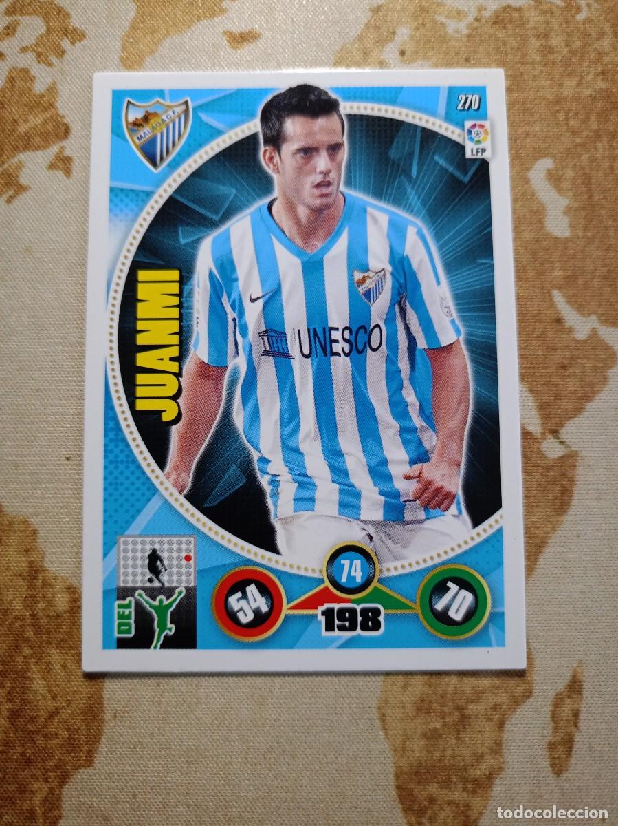 Cartes &agrave; collectionner de Football: M&aacute;laga 270 JUANMI Adrenalyn 2014-15