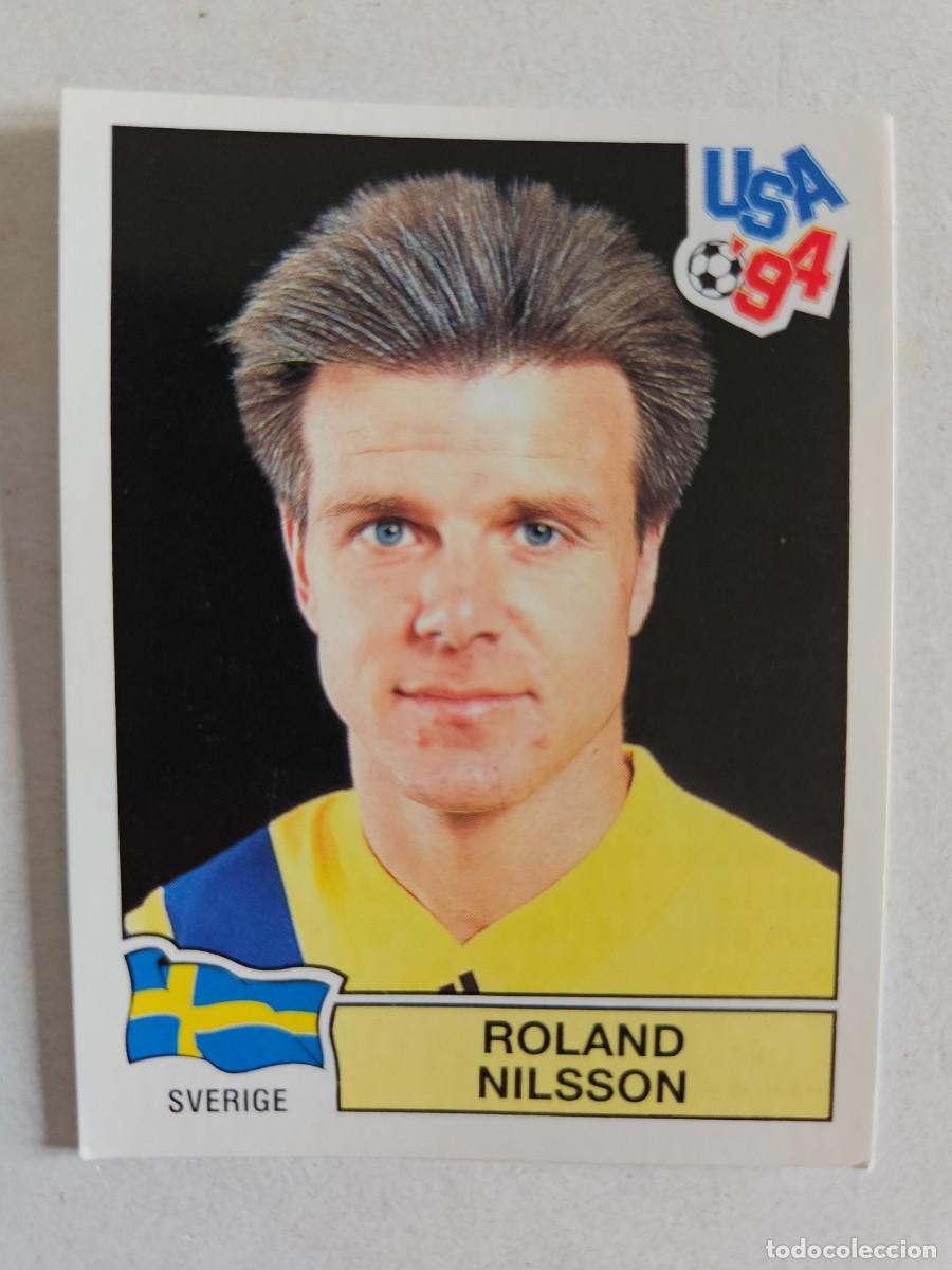 Cromos de f&uacute;tbol: N&deg;150 Roland Nilsson (Suecia) Mundial USA 94 PANINI. Nunca pegado