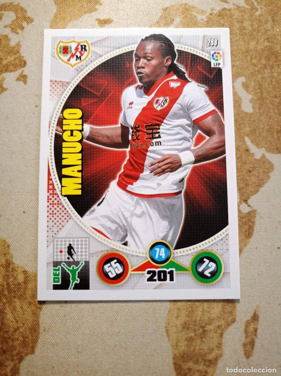 Figurine di Calcio: Rayo vallecano 288 MANUCHO Adrenalyn 2014-15