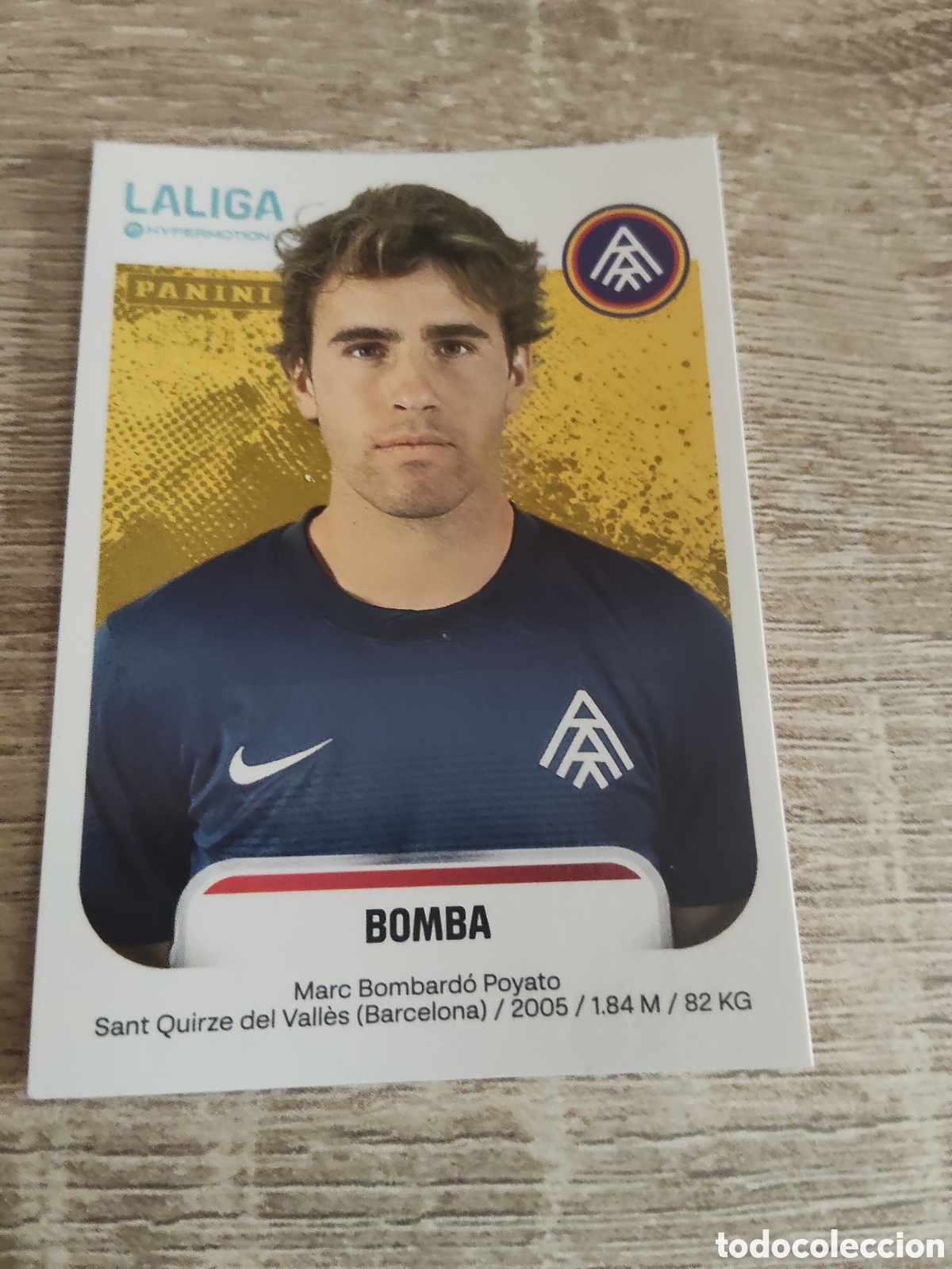 Cromos de f&uacute;tbol: Panini liga Hypermotion 2025 2026 25 26 48 Bomba Andorra