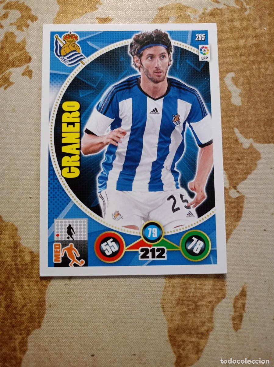 Cromos de f&uacute;tbol: Real sociedad 295 GRANERO Adrenalyn 2014-15