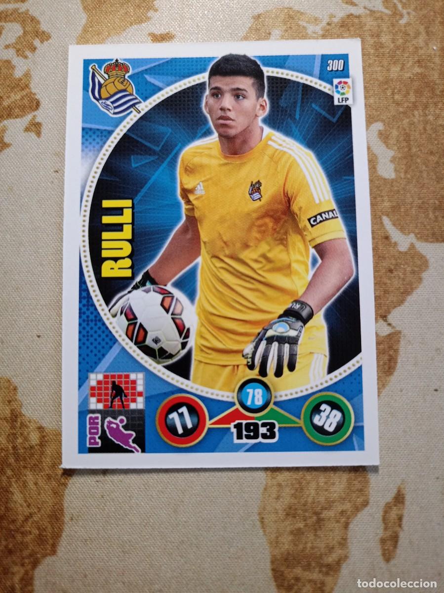 Fu&szlig;ball-Sticker: Real sociedad 300 RULLI Adrenalyn 2014-15