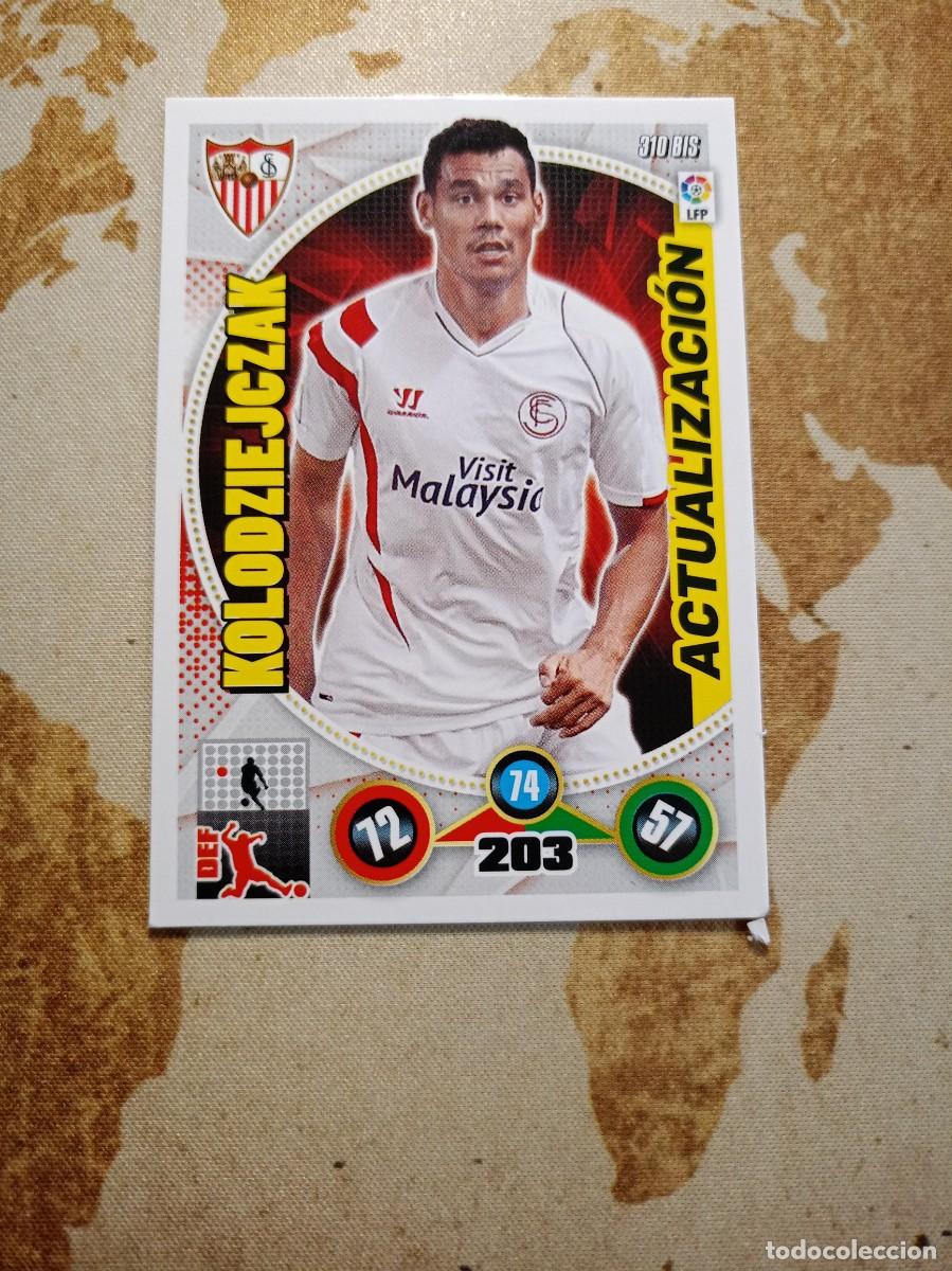 Cartes &agrave; collectionner de Football: Sevilla 310 bis KOLODZIEJCZAK Adrenalyn 2014-15