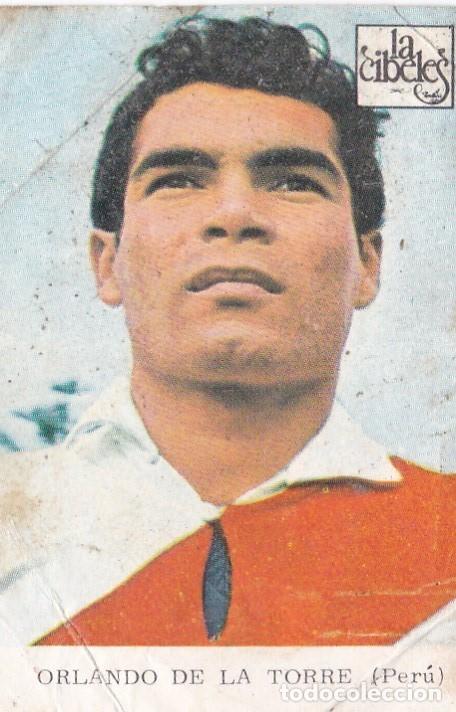 Fu&szlig;ball-Sticker: CROMO ORLANDO DE LA TORRE, PERU, CHOCOLATES LA CIBELES MUNDIAL M&Eacute;XICO 70