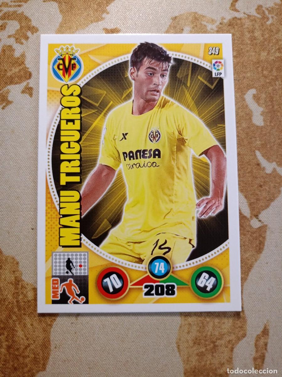 Fu&szlig;ball-Sticker: Villarreal 349 MANU TRIGUEROS Adrenalyn 2014-15