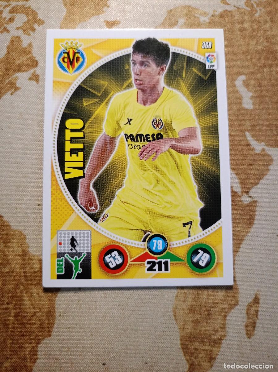 Cromos de f&uacute;tbol: Villarreal 360 VIETTO Adrenalyn 2014-15
