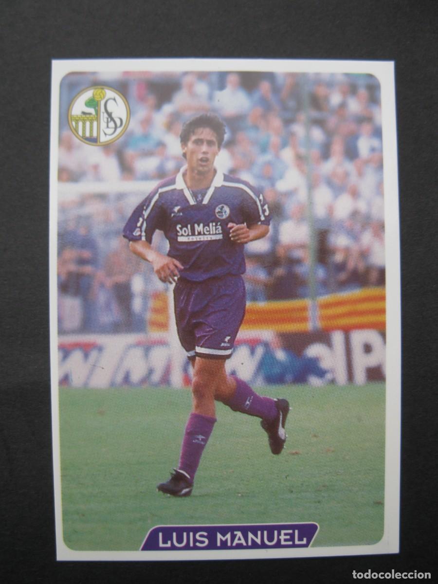 Figurine di Calcio: LUIS MANUEL (U.D. SALAMANCA) - CARD N&ordm; 389 - LAS FICHAS DE LA LIGA 95-96 - MUNDICROMO.