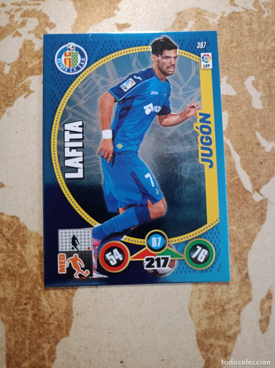 Cromos de f&uacute;tbol: Jug&oacute;n 387 LAFITA Adrenalyn 2014-15