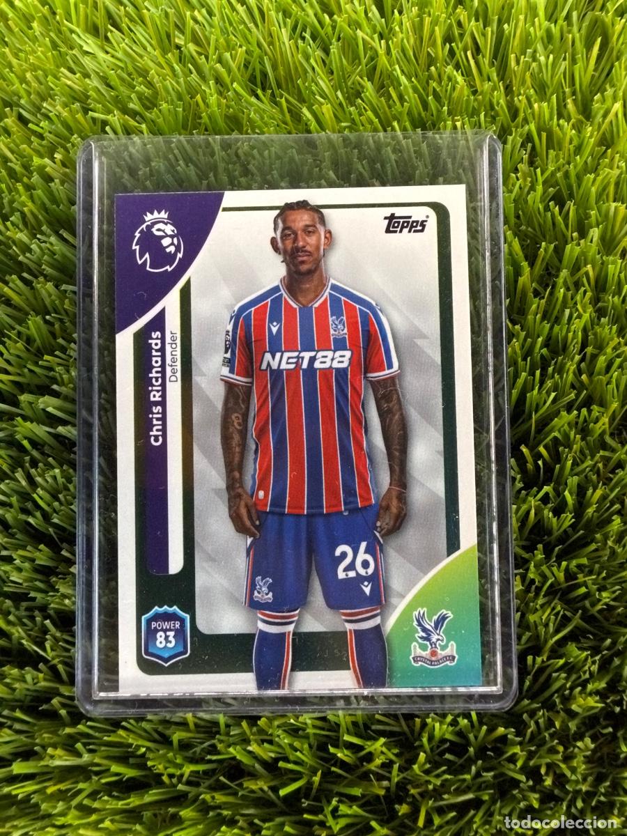 Figurine di Calcio: N&ordm; 115 Chris Richards Crystal Palace Topps Premier League 25 26