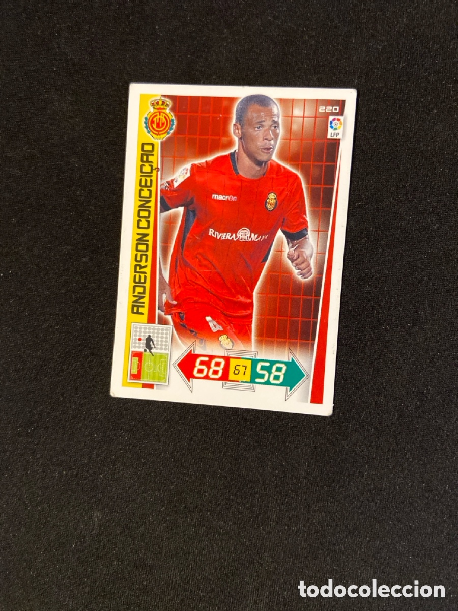 Football Stickers: ANDERSON COMCEI&Ccedil;AO 220 (MALLORCA) 2012-2013 12 13 ADRENALYN PANINI CROMO CARTA A-2