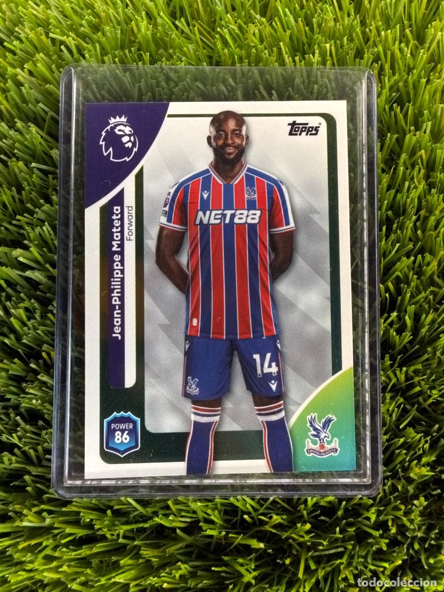 Fu&szlig;ball-Sticker: N&ordm; 123 Jean-Philippe Mateta Crystal Palace Topps Premier League 25 26