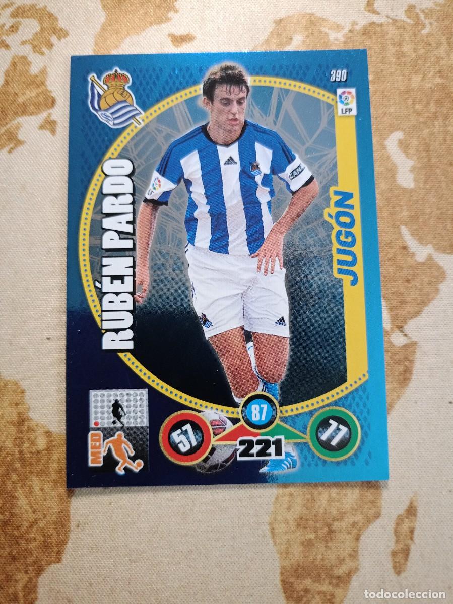 Figurine di Calcio: Jug&oacute;n 390 RUB&Eacute;N PARDO Adrenalyn 2014-15