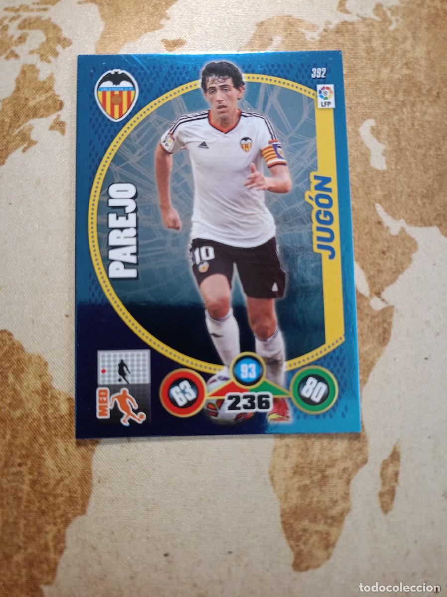 Fu&szlig;ball-Sticker: Jug&oacute;n 392 PAREJO Adrenalyn 2014-15