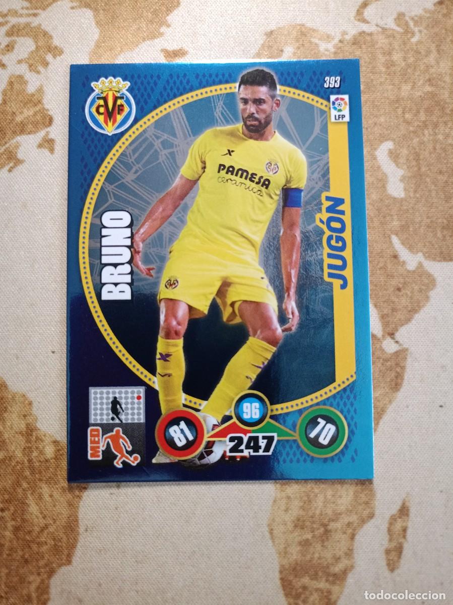 Fu&szlig;ball-Sticker: Jug&oacute;n 393 BRUNO Adrenalyn 2014-15
