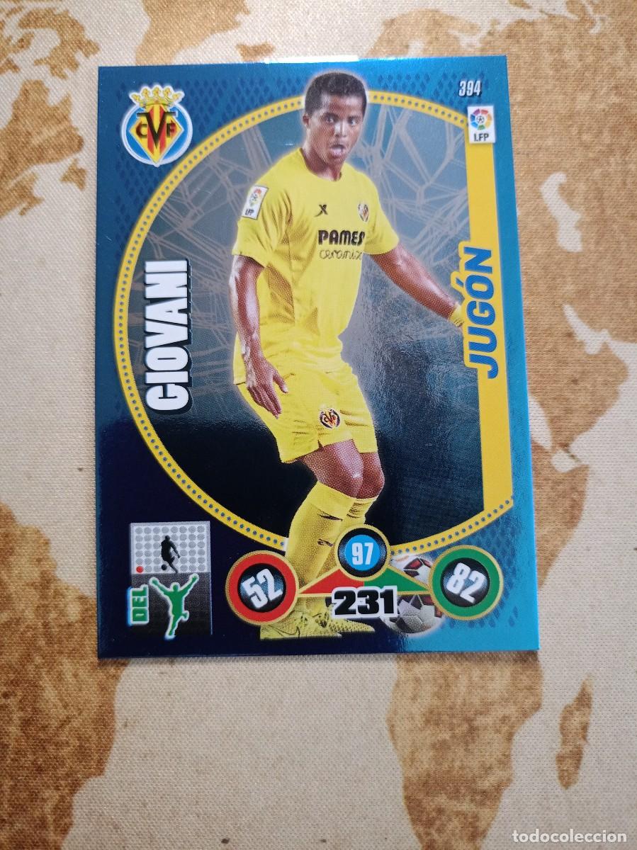 Cromos de f&uacute;tbol: Jug&oacute;n 394 GIOVANI Adrenalyn 2014-15