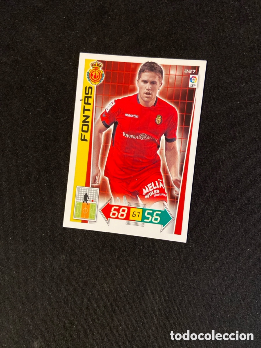 Cartes &agrave; collectionner de Football: FONTAS 227 (MALLORCA) 2012-2013 12 13 ADRENALYN PANINI CROMO CARTA A-2