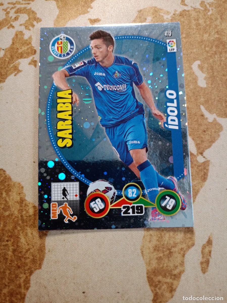 Fu&szlig;ball-Sticker: &Iacute;dolo 415 SARABIA Adrenalyn 2014-15