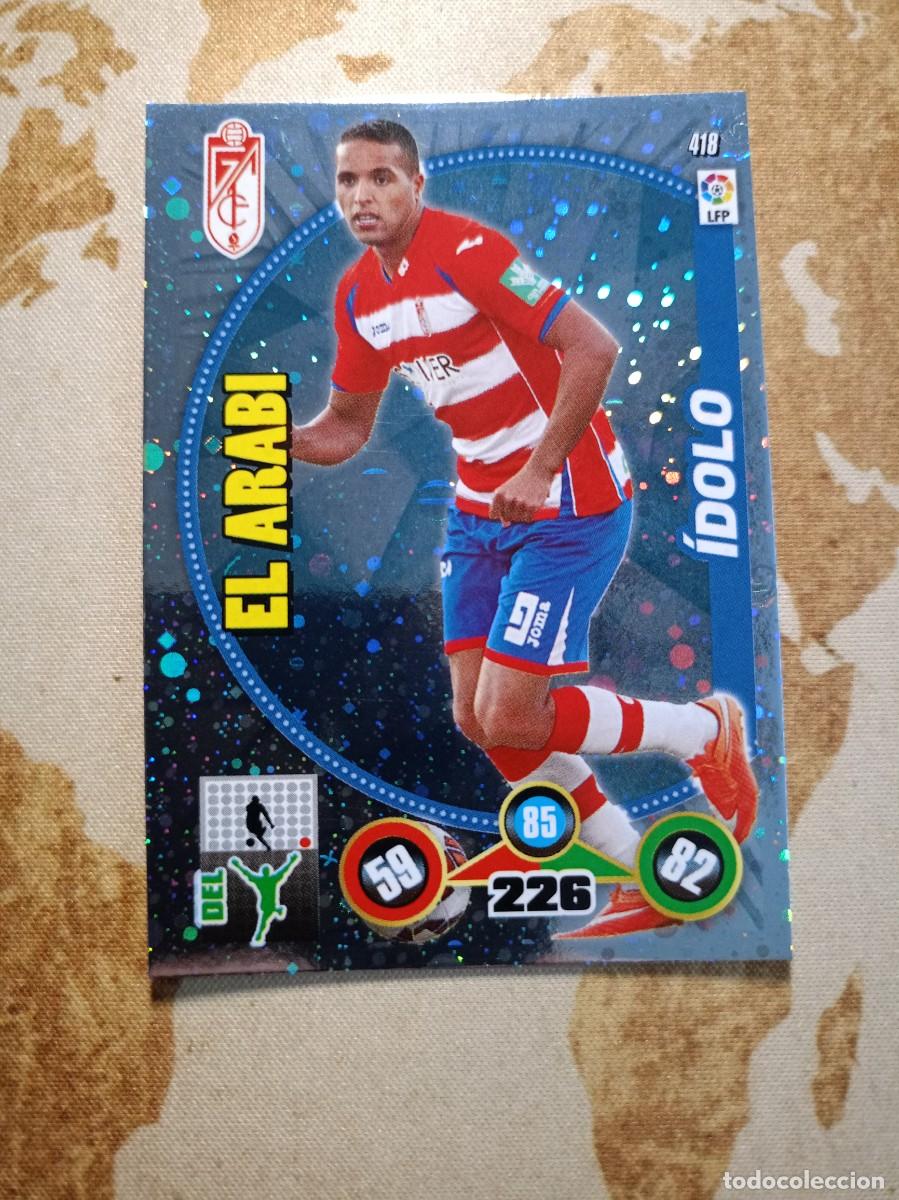 Fu&szlig;ball-Sticker: &Iacute;dolo 418 EL ARABI Adrenalyn 2014-15