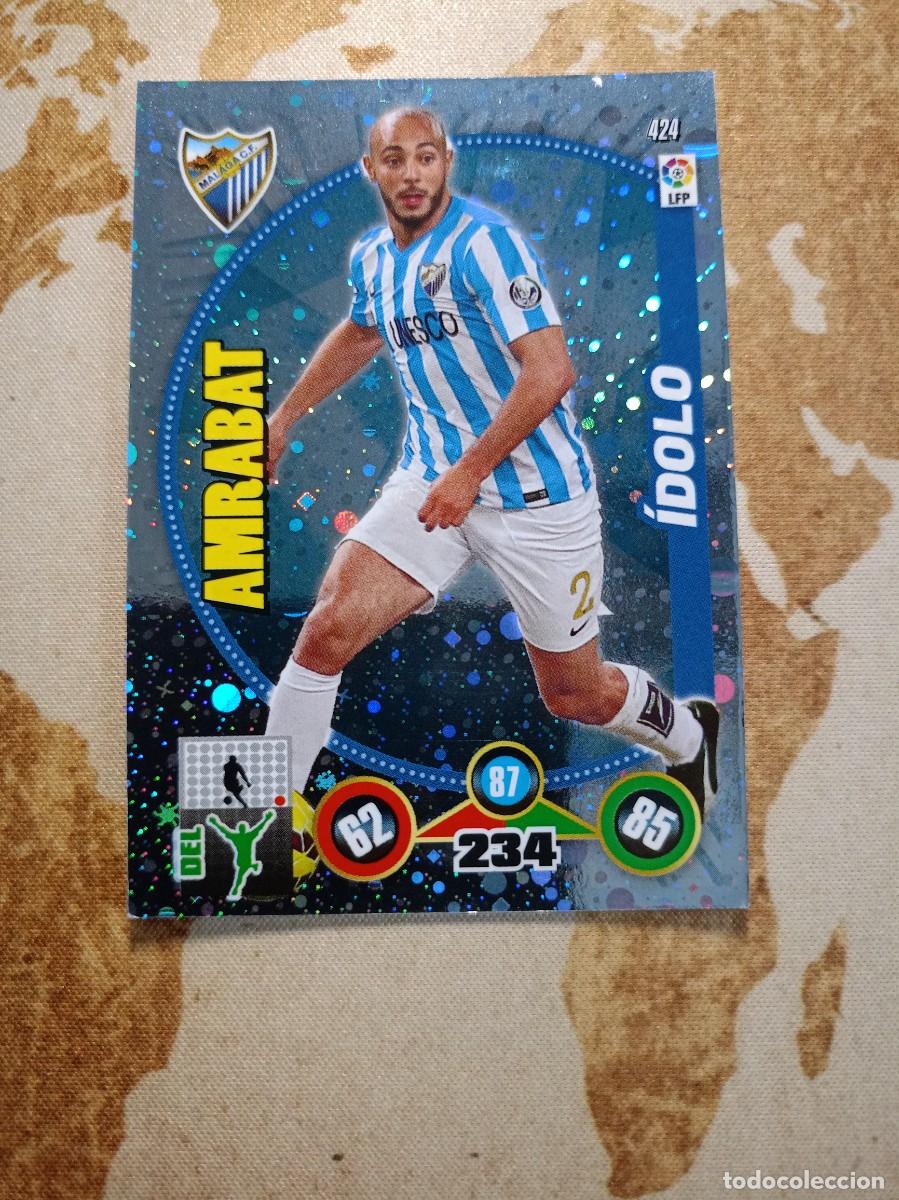 Cromos de f&uacute;tbol: &Iacute;dolo 424 AMRABAT Adrenalyn 2014-15