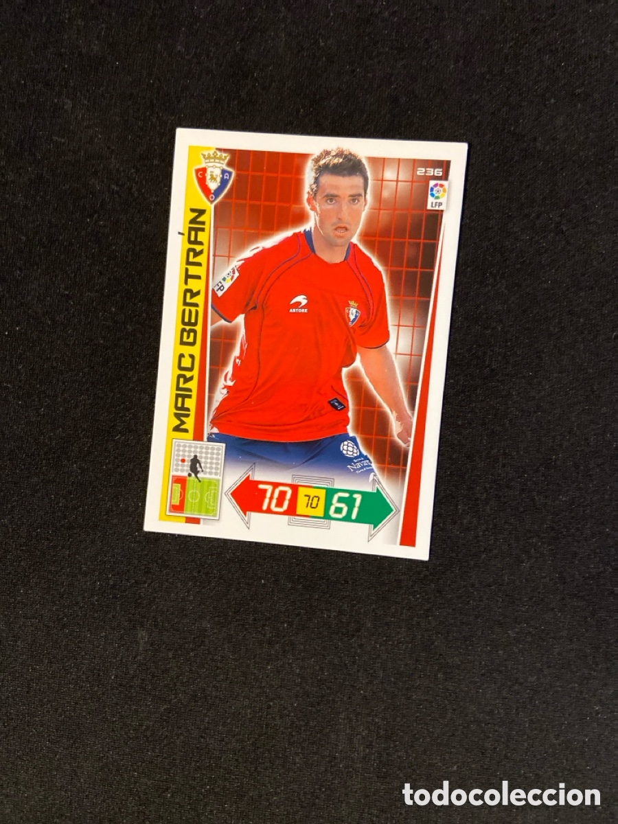 Cromos de Futebol: MARC BERTRAN 236 (OSASUNA) 2012-2013 12 13 ADRENALYN PANINI CROMO CARTA A-2