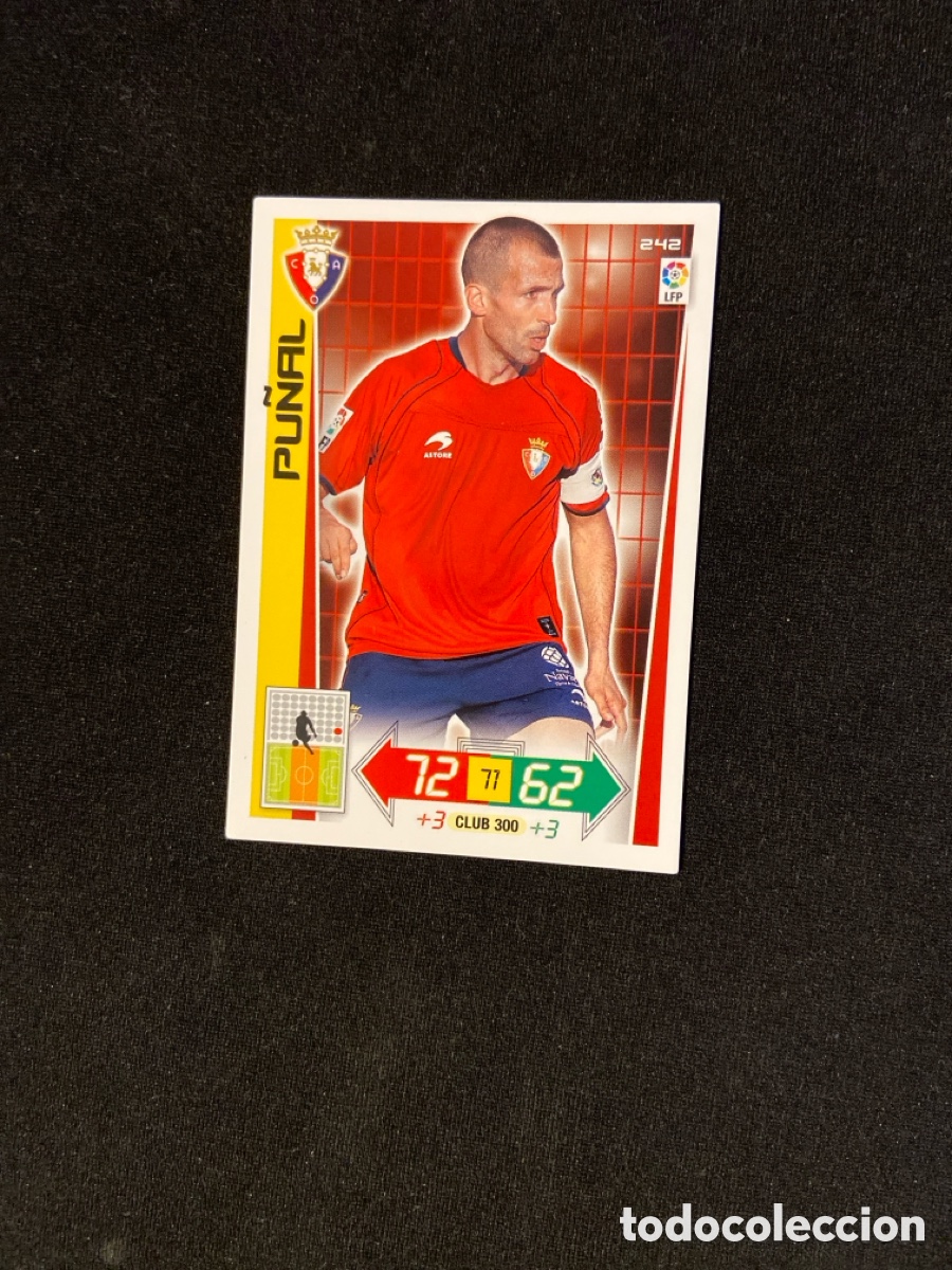 Cromos de Futebol: PU&Ntilde;AL 242 (OSASUNA) 2012-2013 12 13 ADRENALYN PANINI CROMO CARTA A-2