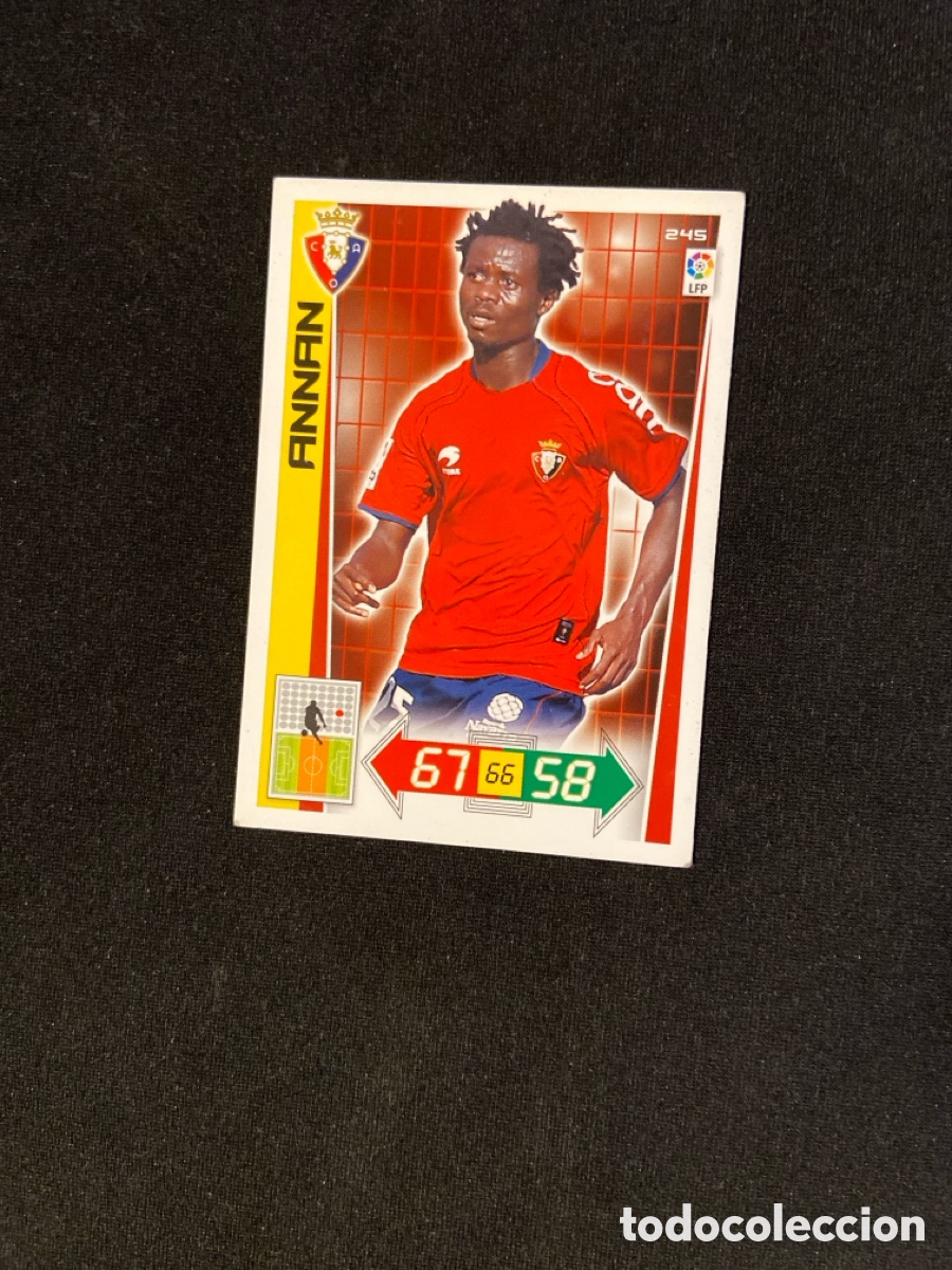 Football Stickers: ANNAN 245 (OSASUNA) 2012-2013 12 13 ADRENALYN PANINI CROMO CARTA A-2