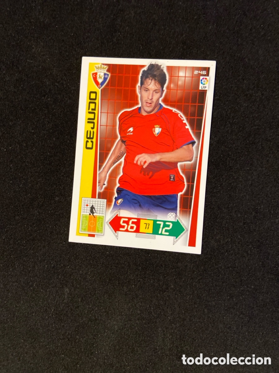 Football Stickers: CEJUDO 246 (OSASUNA) 2012-2013 12 13 ADRENALYN PANINI CROMO CARTA A-2