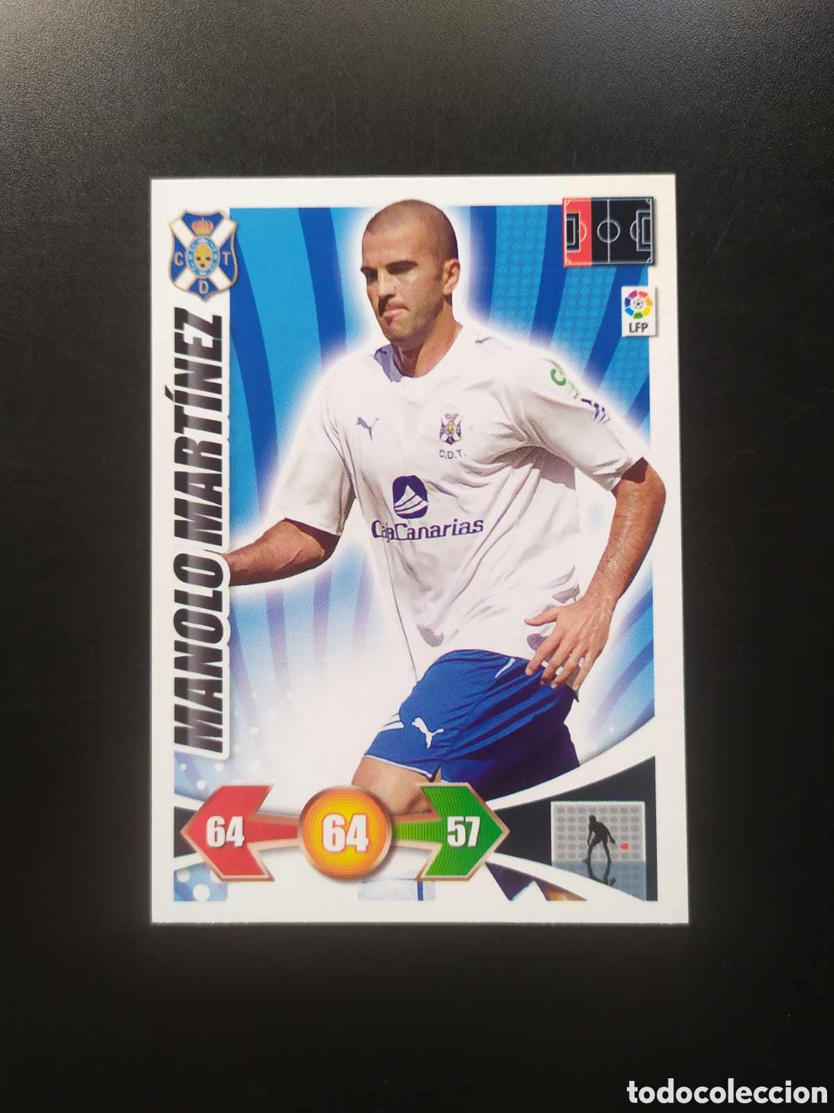 Fu&szlig;ball-Sticker: Adrenalyn 2009 2010 09 10 panini Manolo Mart&iacute;nez Tenerife