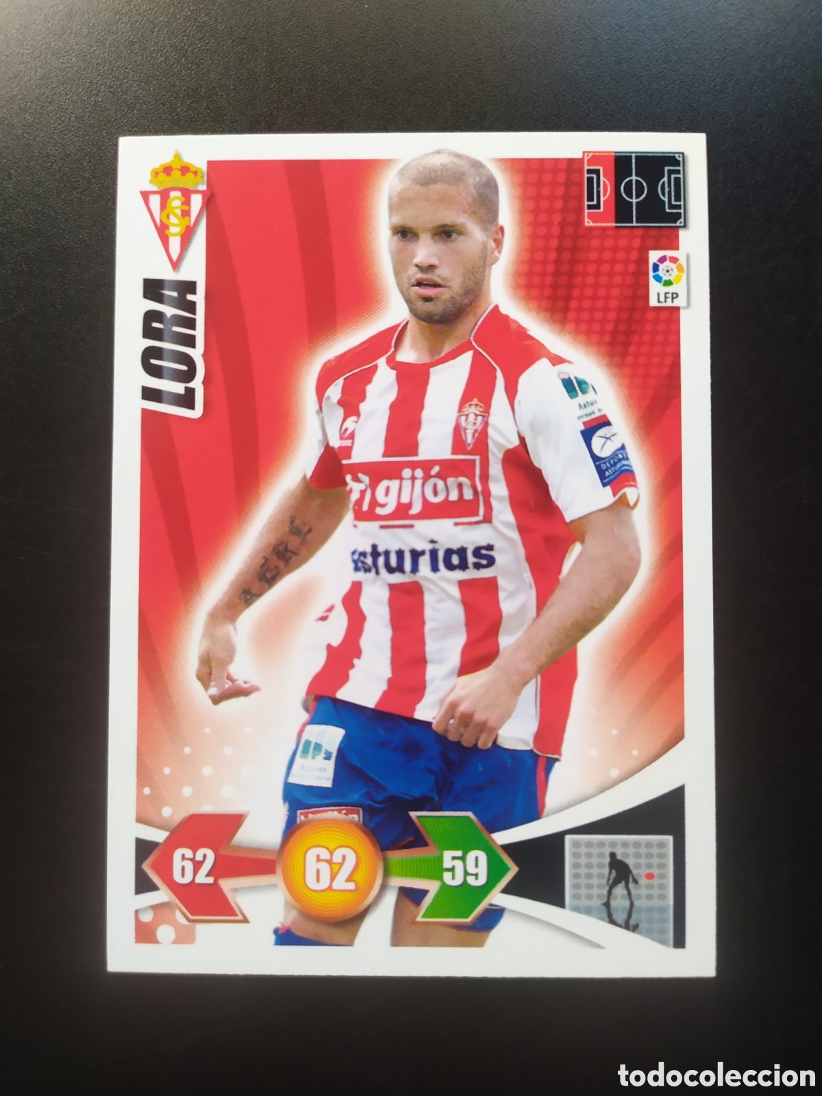 Cromos de F&uacute;tbol: Adrenalyn 2009 2010 09 10 panini Lora Sporting Gij&oacute;n